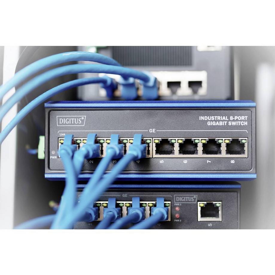 Digitus  Switch Gigabit industriel 8 ports 