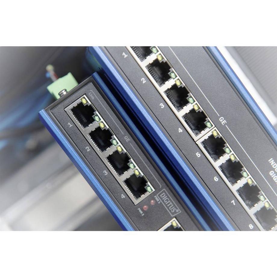 Digitus  Switch Gigabit industriel 8 ports 
