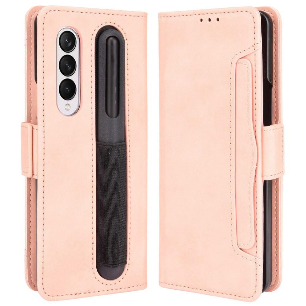 Cover-Discount  Galaxy Z Fold4 5G - Etui Mit Vielen Kartenfächer 