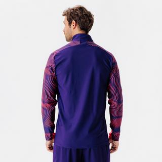 KIPSTA  Felpa calcio mezza zip poliestere 