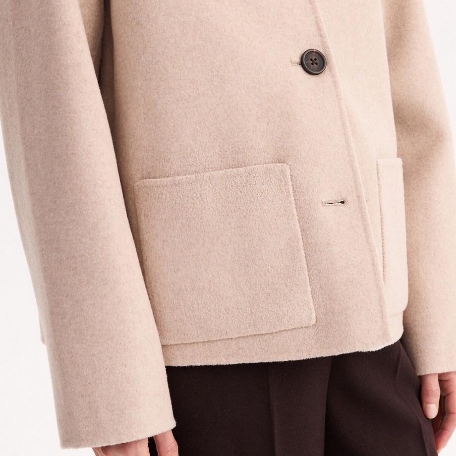 La Redoute Collections Ärmellose VESTA aus Wollmischgewebe im lockeren Schnitt  