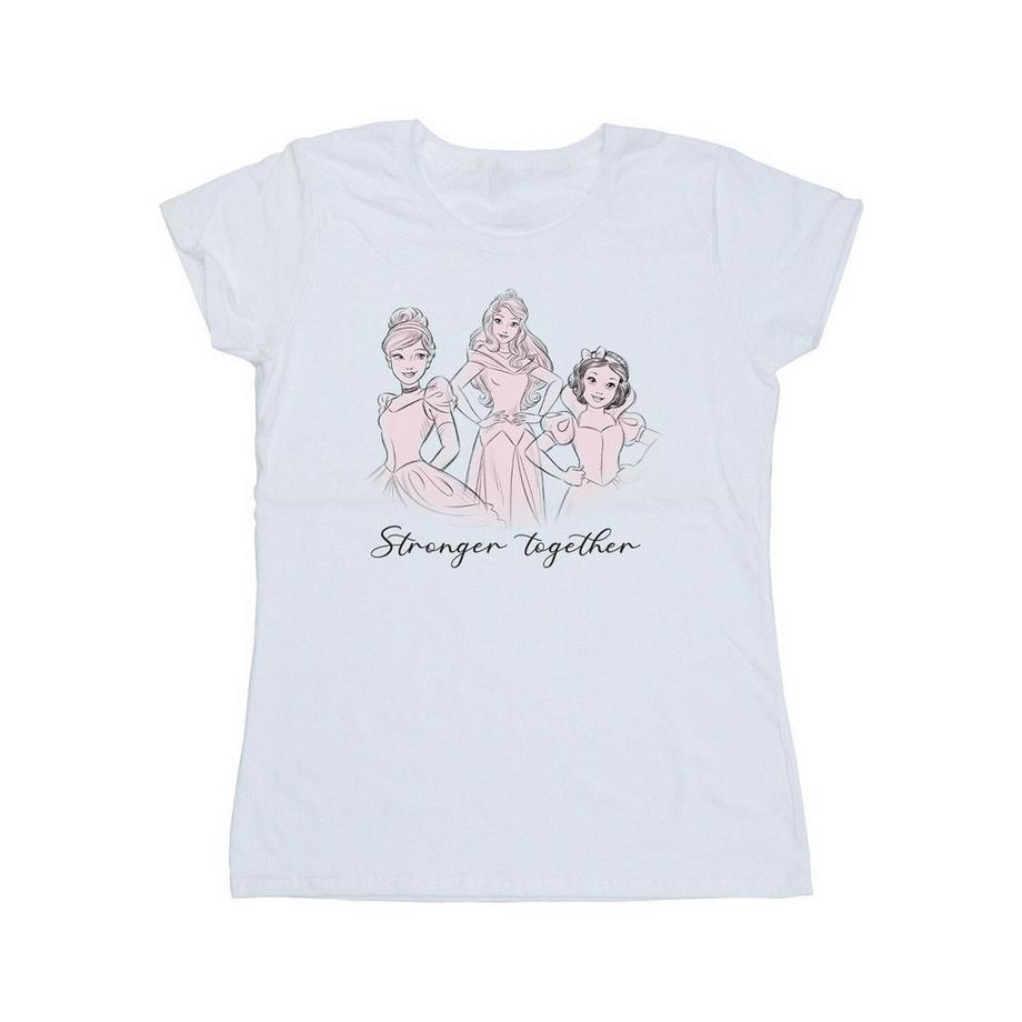 Tshirt PRINCESSES STRONGER TOGETHER