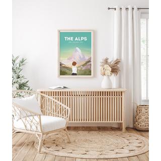 La-Jonx The Alps are calling you - Poster  