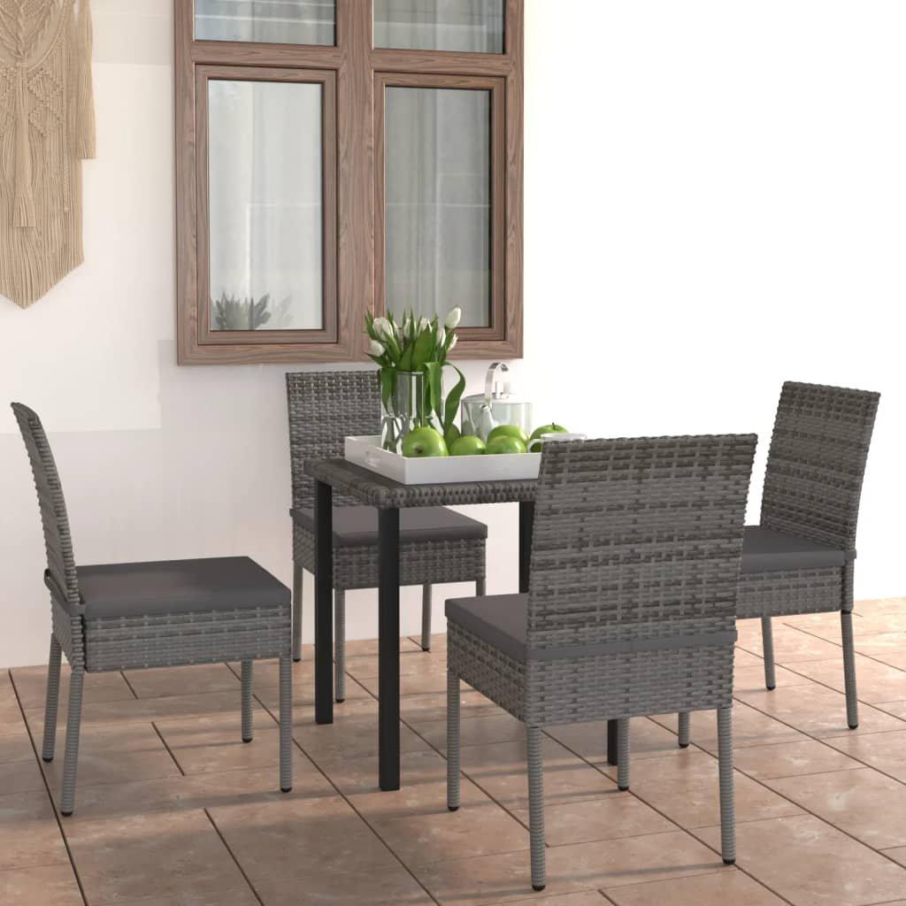 VidaXL Garten-essgruppe poly-rattan  