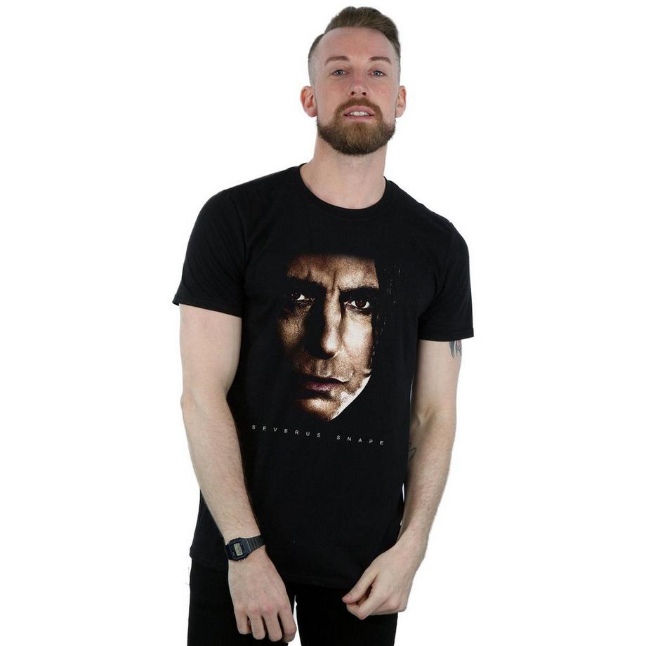 HARRY-POTTER Severus Snape T-Shirt Imprimé  