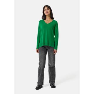 CASH-MERE.CH Pullover con spacchi laterali  