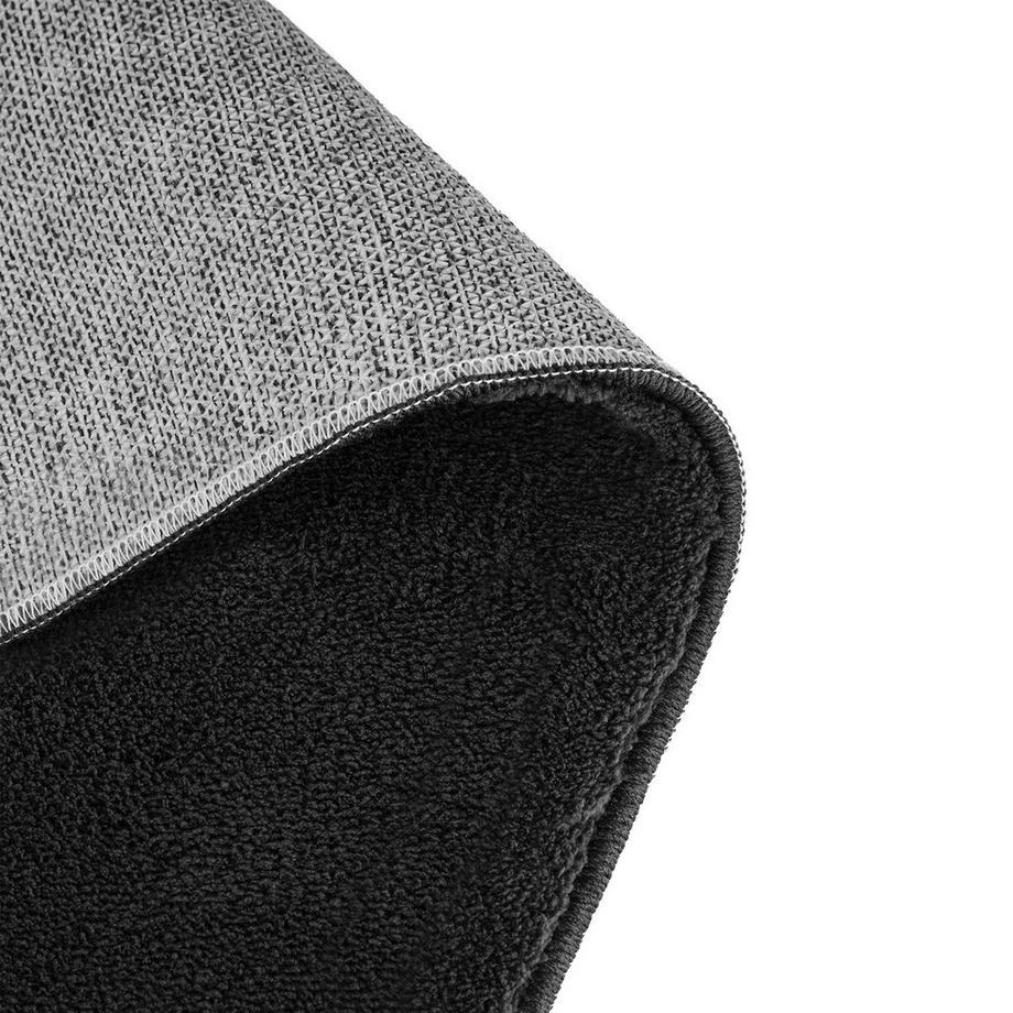 Tectake Tapis à poils ras SOFT ZONE surface douce, poids du velours 1630 g/m²  