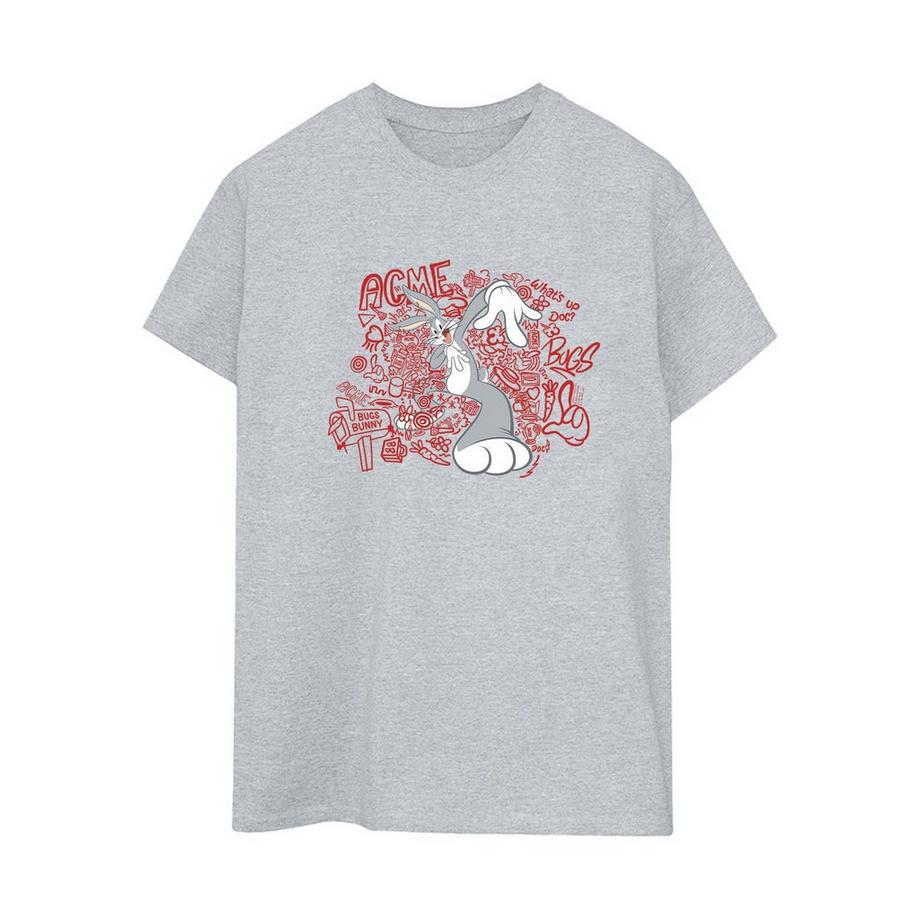 LOONEY TUNES Bugs Bunny T-Shirt Imprimé  