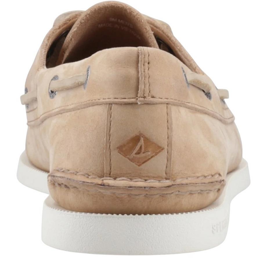 Sperry Authentische Leder Bootsschuhe Zwei Ösen  