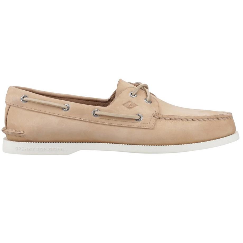 Sperry Authentische Leder Bootsschuhe Zwei Ösen  