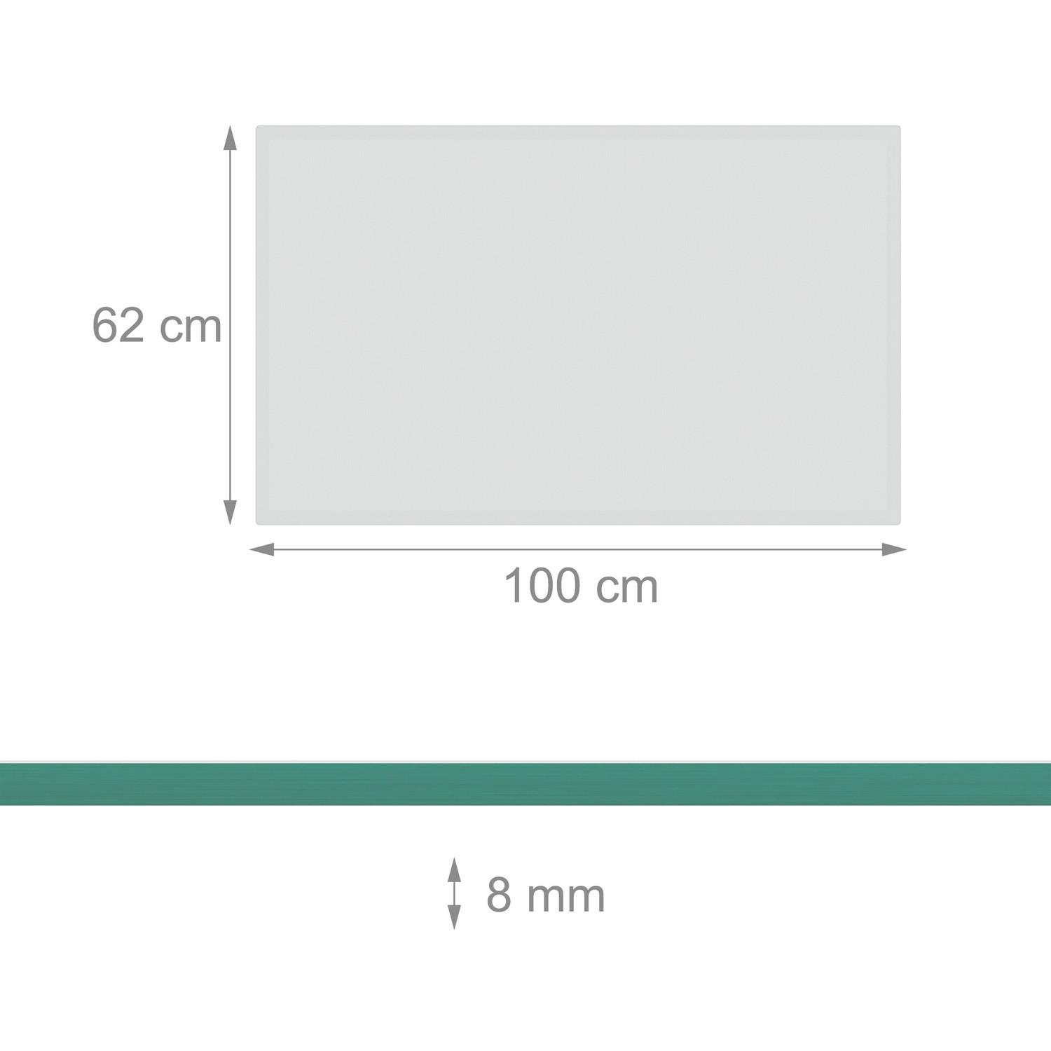 Northix Feuille de verre ESG 8 mm  