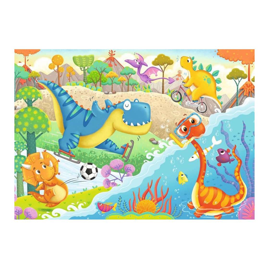 Ravensburger  Puzzle Lieblingsdinos (2x12) 