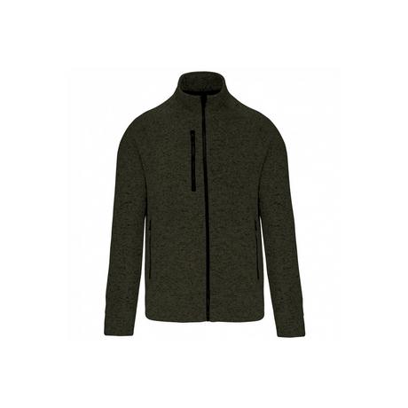 Kariban Melierte Full Zip Jacke  