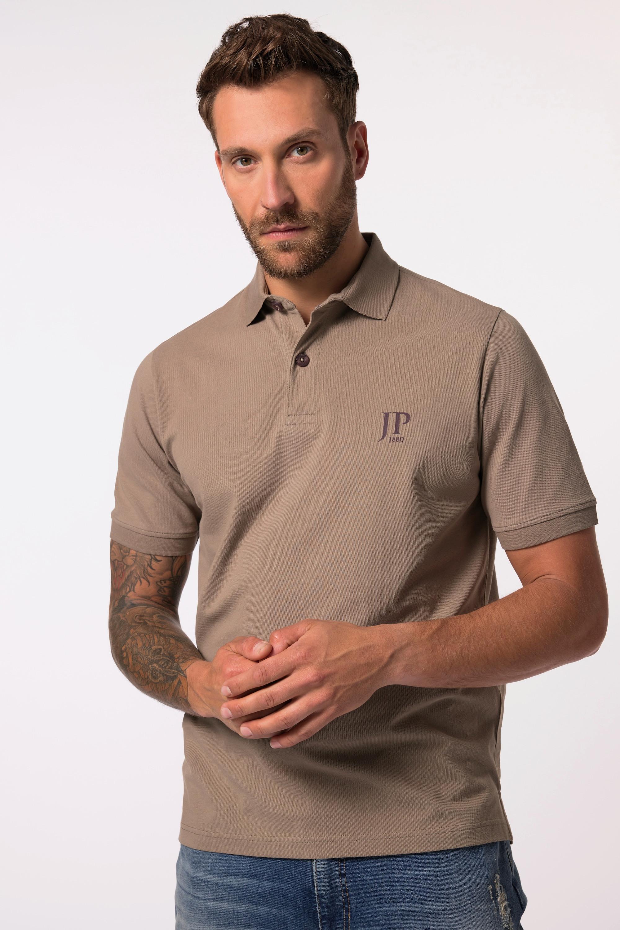 JP1880  Maglie polo basic in piqué di cotone pettinato in confezione doppia 