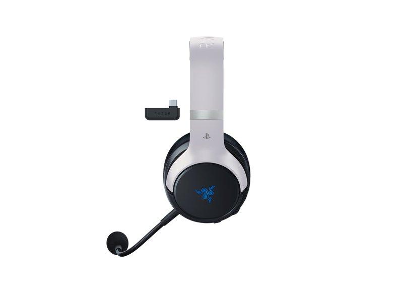RAZER  Kaira Pro for PlayStation Kopfhörer Kabellos Kopfband Gaming USB Typ-C Bluetooth Weiß 