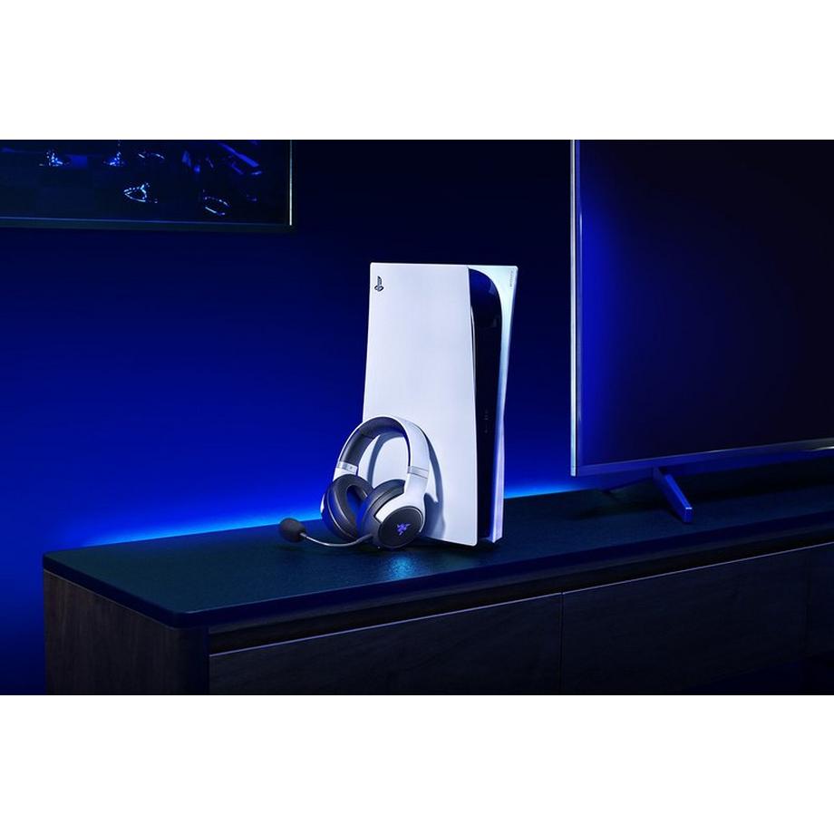 RAZER  Kaira Pro for PlayStation Kopfhörer Kabellos Kopfband Gaming USB Typ-C Bluetooth Weiß 