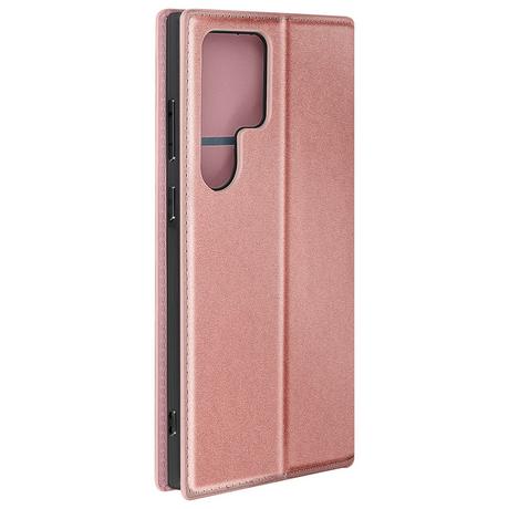 Avizar  Étui Samsung S24 Ultra Folio Rose Gold 