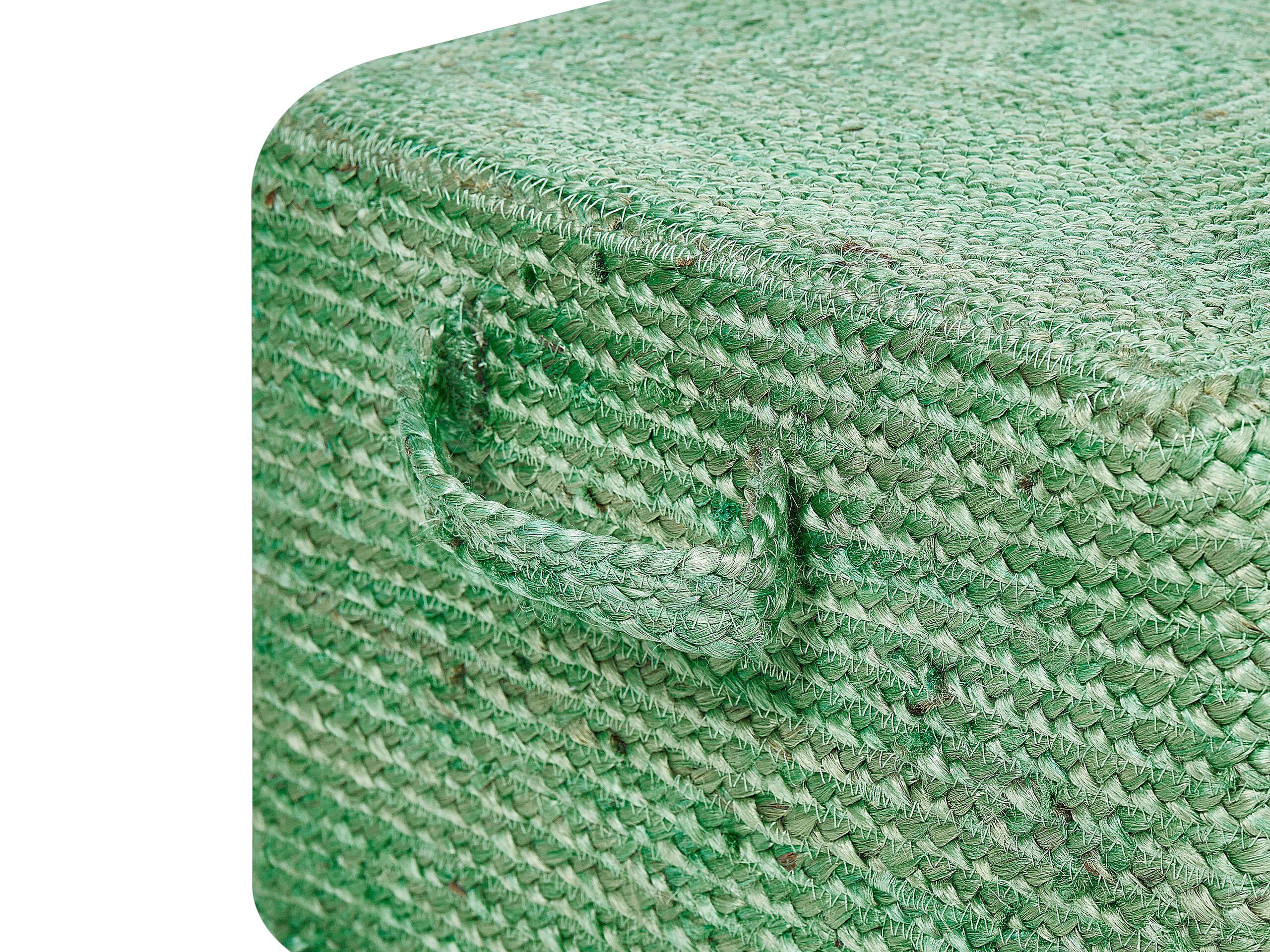 Beliani Pouf aus Jute Boho DHADAR  