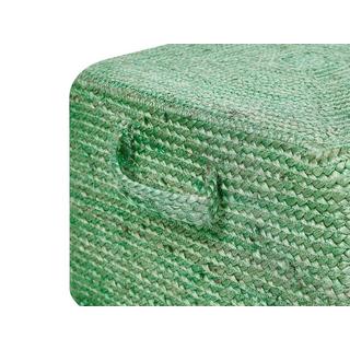 Beliani Pouf aus Jute Boho DHADAR  
