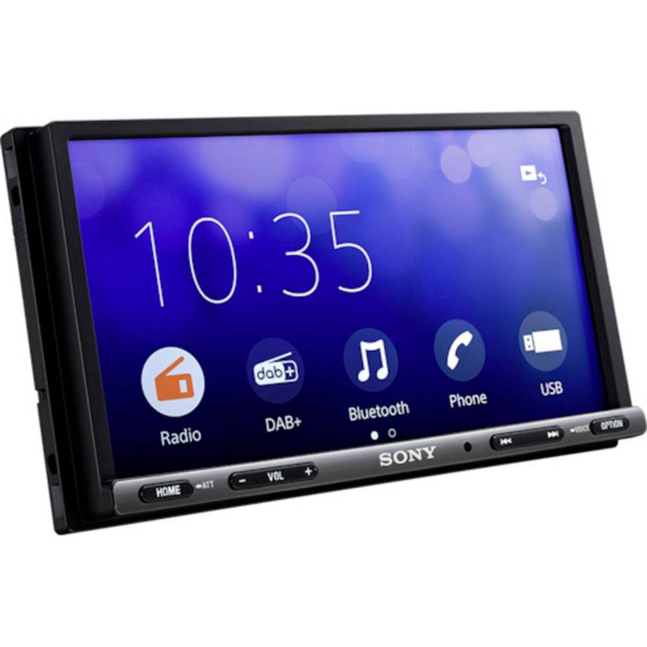 SONY  Autoradio mit 17.78 cm (7″) Display CarPlayAndroidAutoWebLink 2.0, DAB+ Tuner, DAB+ Antenne 