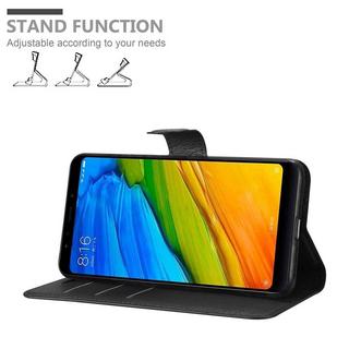 Cadorabo  Hülle für Xiaomi RedMi NOTE 5 Standfunktion, Kartenfach 