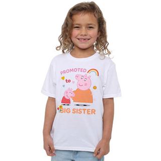 Peppa Pig  Promoted To Big Sister TShirt 
