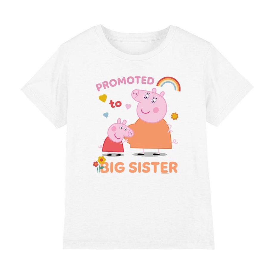 Tshirt PROMOTED TO BIG SISTER Enfant