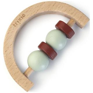 Trixie  Trixie Hochet demi-cercle en bois - Mint Rust 