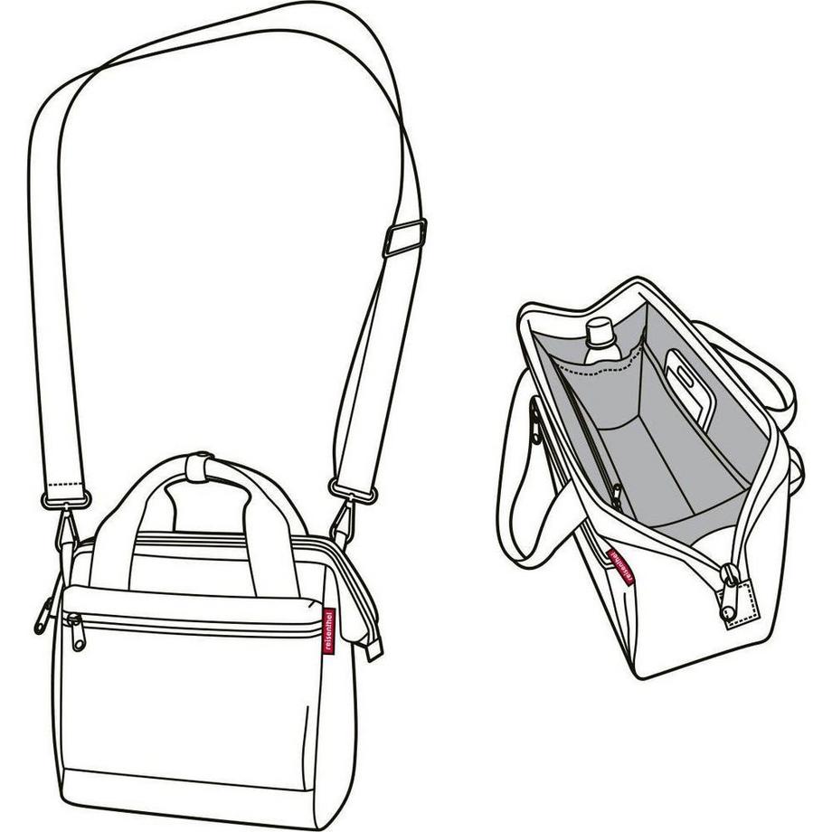 reisenthel Allrounder Cross Borsa a Tracolla Black  