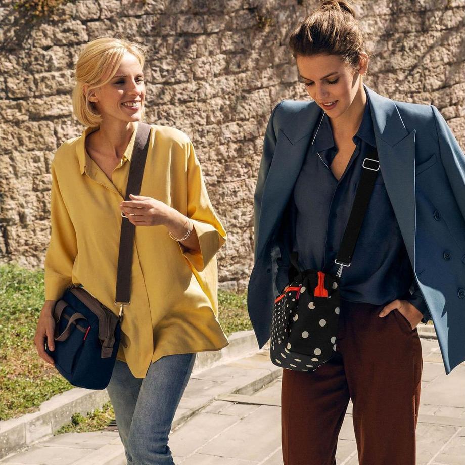 reisenthel Allrounder Cross Borsa a Tracolla Black  