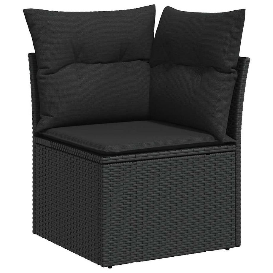 VidaXL set di divani da giardino Polirattan  