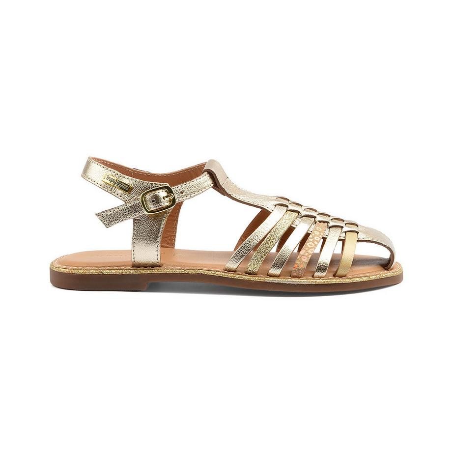 Les Tropeziennes Irina Riemchen-Sandalen flach  