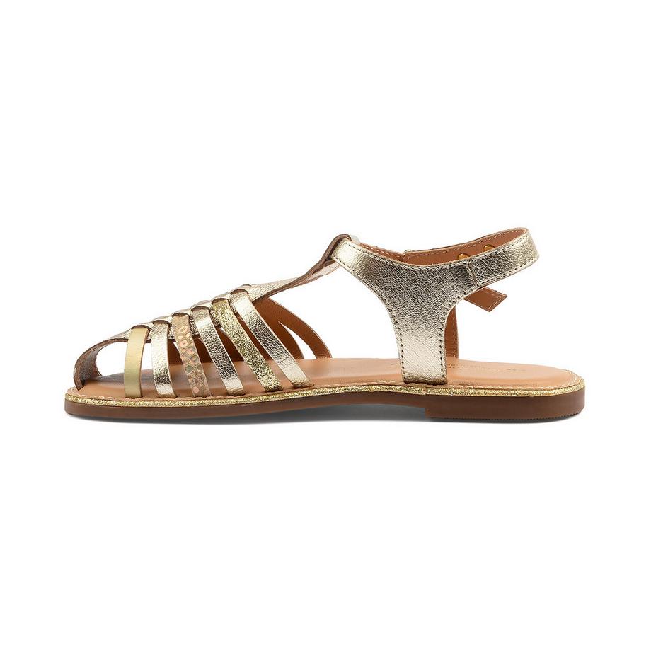 Les Tropeziennes Irina Riemchen-Sandalen flach  
