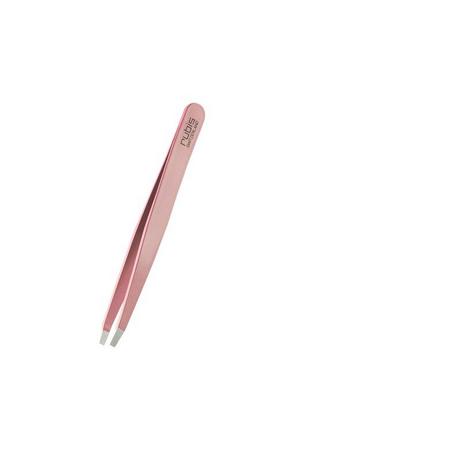Rubis  Pinzette gerade, rosa, Inox 