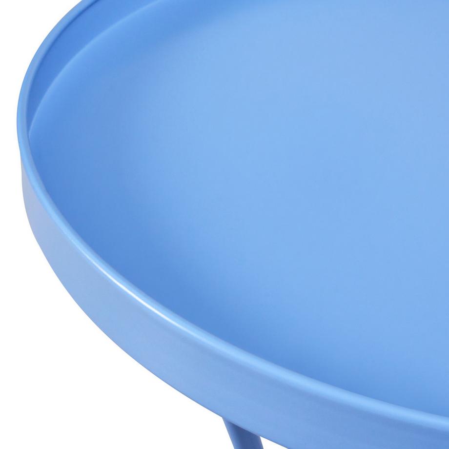 Beliani Table d'appoint pour le jardin en Métal  CAVINIA  