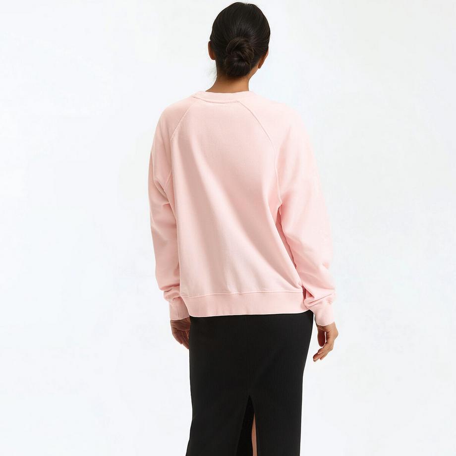 La Redoute Collections Sweatshirt mit rundem Ausschnitt  