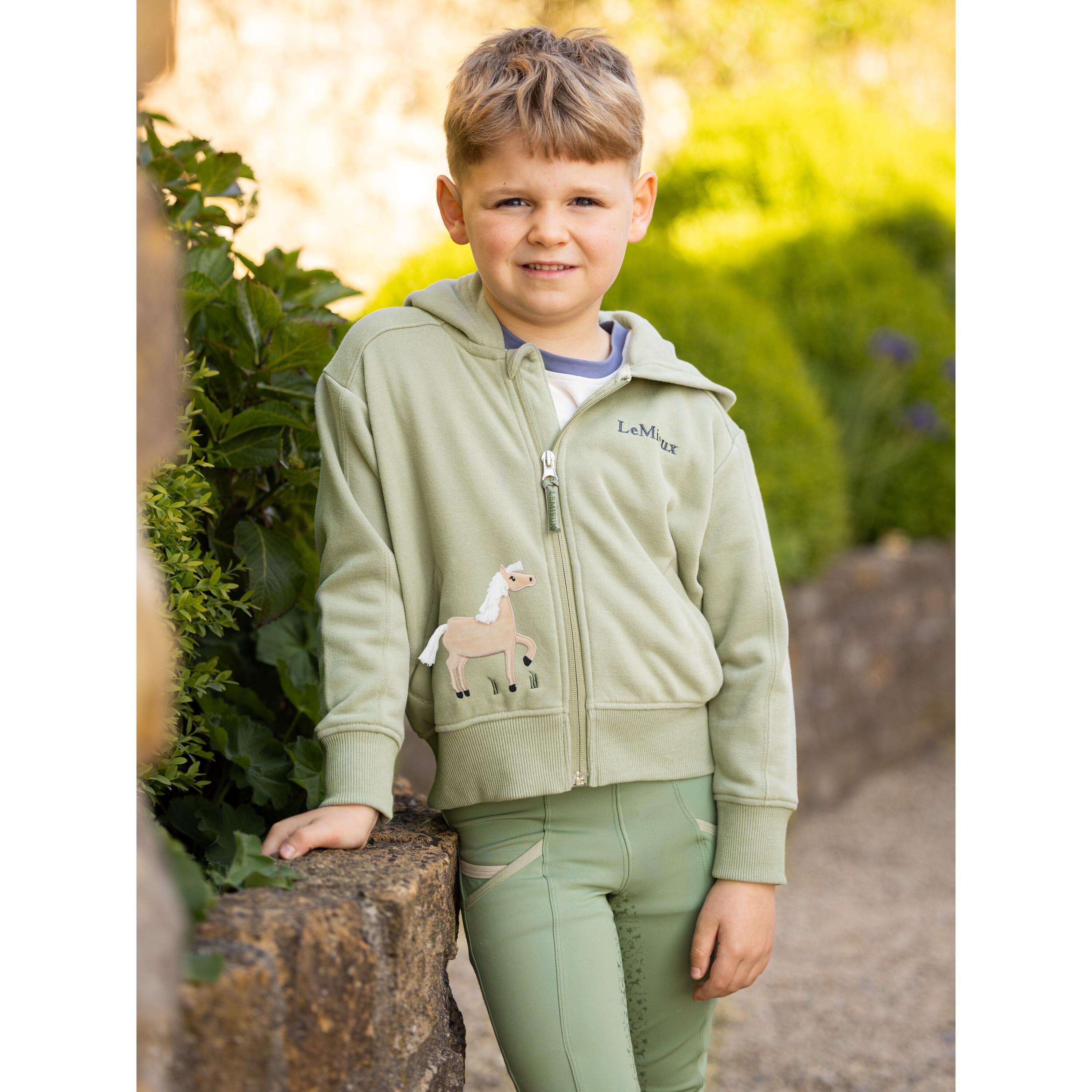 LeMieux  sweatshirt équitation à capuche zippé enfant 