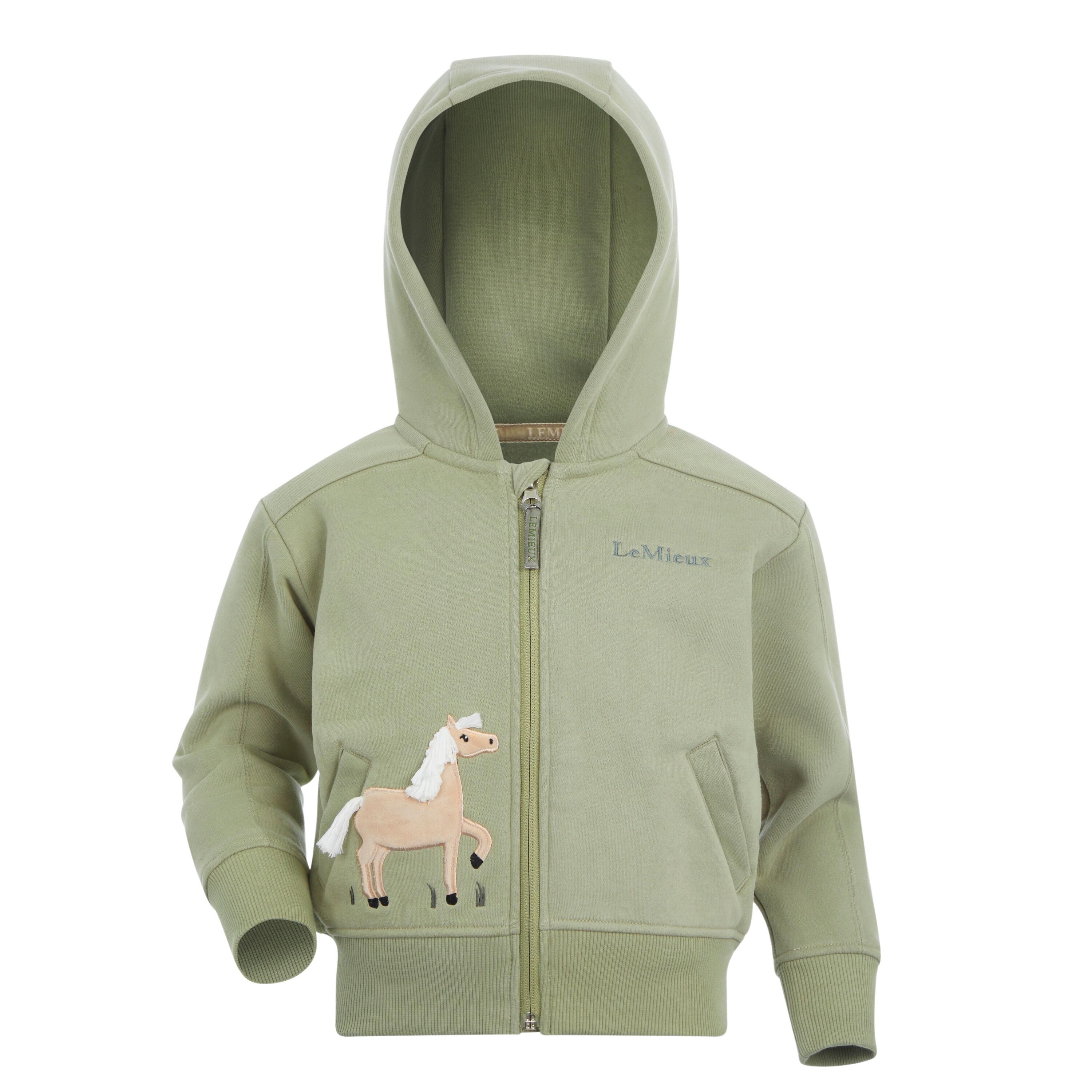 LeMieux  sweatshirt équitation à capuche zippé enfant 