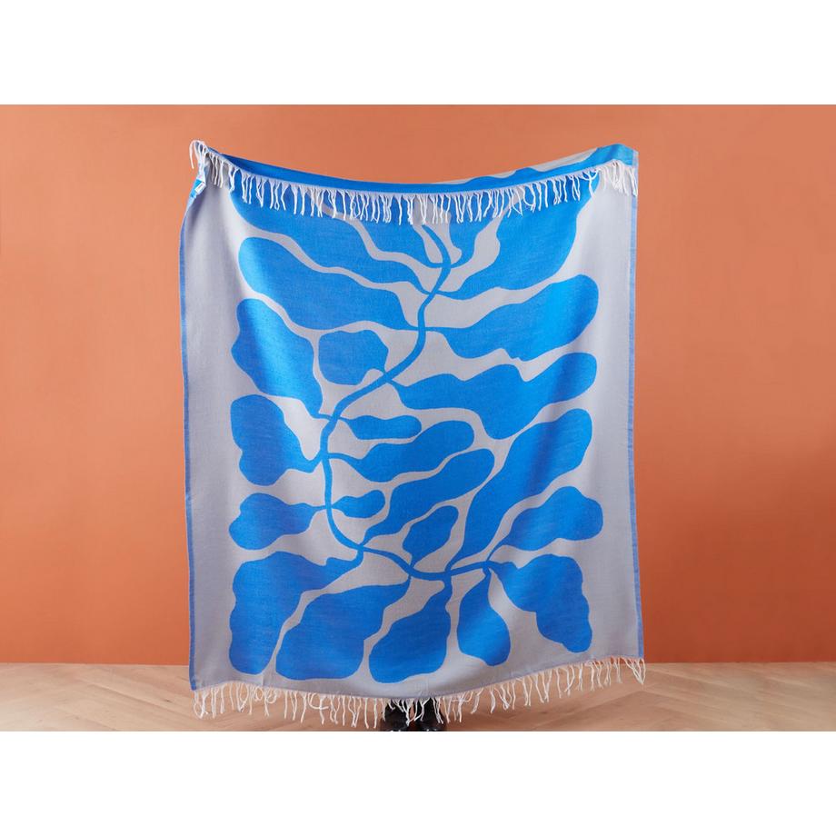 Beliani Kihun Boho Coperta in Acrilico  