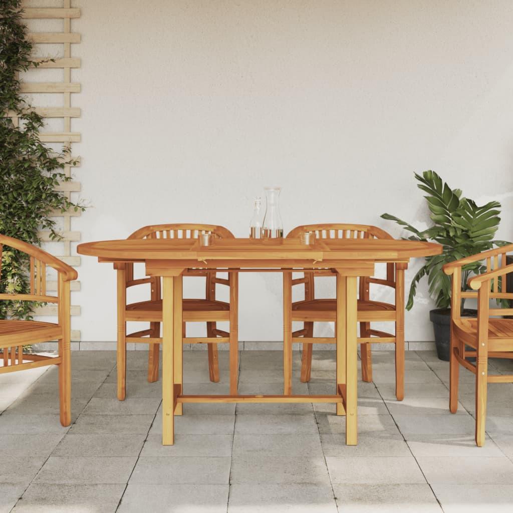 VidaXL Table de jardin bois  