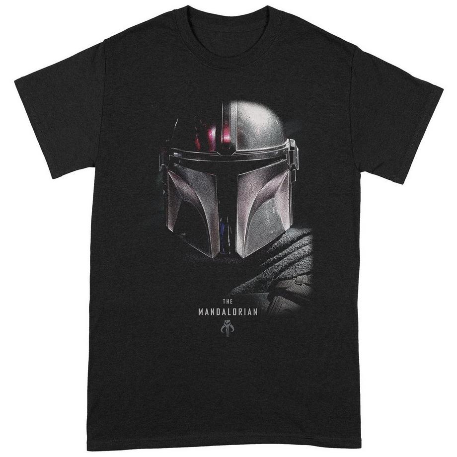 STAR WARS The Mandalorian Helm Print T-Shirt  