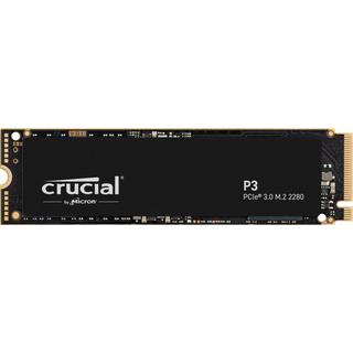 Crucial  P3 M.2 500 GB PCI Express 3.0 3D NAND NVMe 