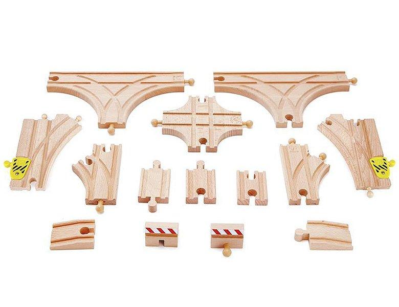 Hape  Eisenbahn Schienen-Erweiterungs-Set 