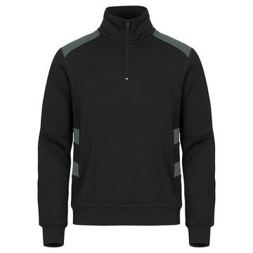 Ambition Sweatshirt mit halbem Reißverschluss