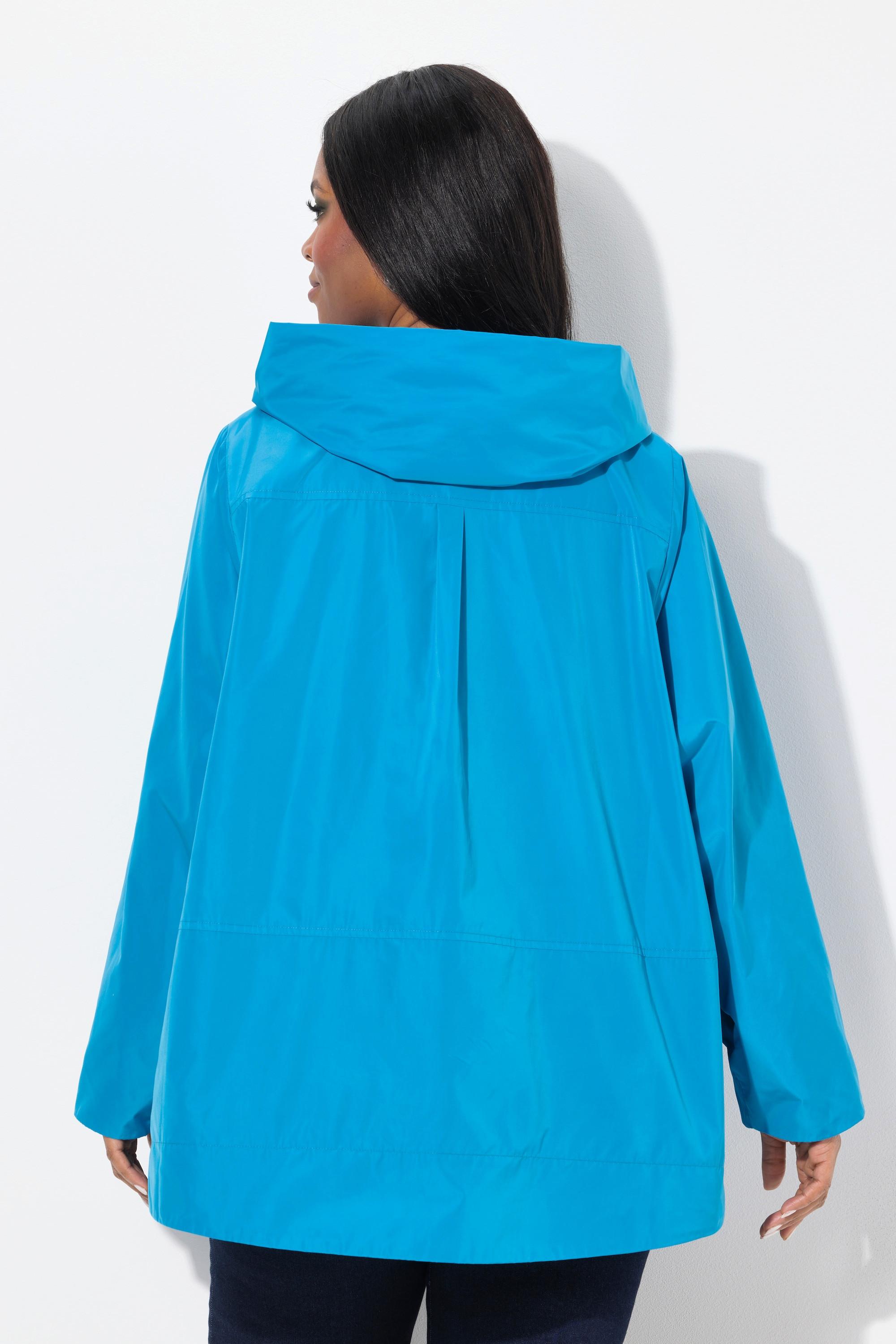 Ulla Popken HYPRAR A-Linie Jacke Kapuze Satinfutter  