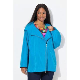 Ulla Popken HYPRAR A-Linie Jacke Kapuze Satinfutter  