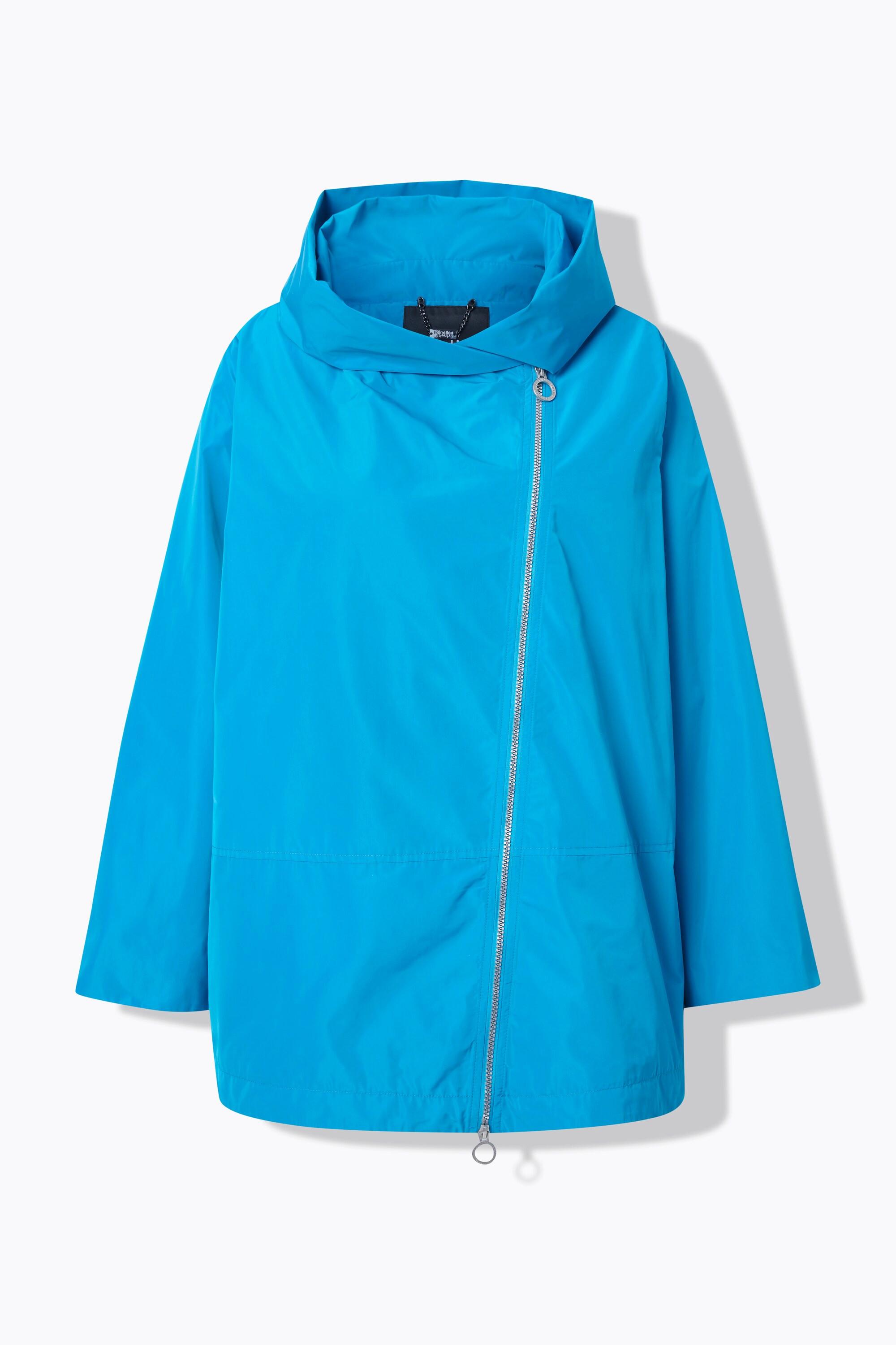 Ulla Popken HYPRAR A-Linie Jacke Kapuze Satinfutter  