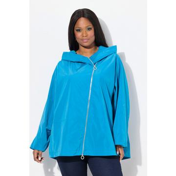 HYPRAR Jacke, A-Linie, Kapuze, Satinfutter