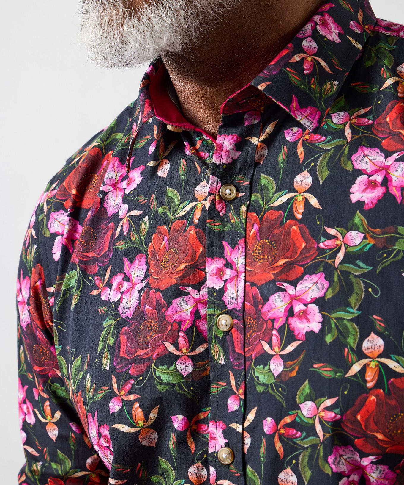 Joe Browns Camicia stampa floreale dettagli a contrasto  