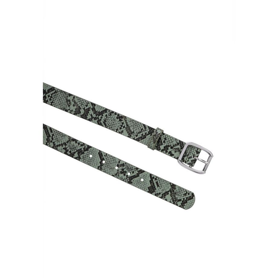 AVANT-GARDE PARIS  Ceinture imprimé serpent exotique 